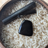 Black Jade Cabochon- CRBLJAD5