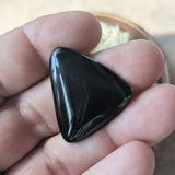 Black Jade Cabochon- CRBLJAD3