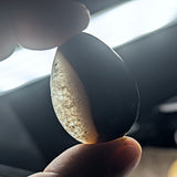 Black Onyx & Quartz Cabochon~JCABBOQ2