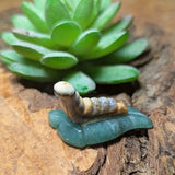 Lace Agate Caterpillar Carving~CRLACPC1