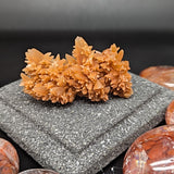 Spiky Red Dogtooth Calcite~CRSRDC01