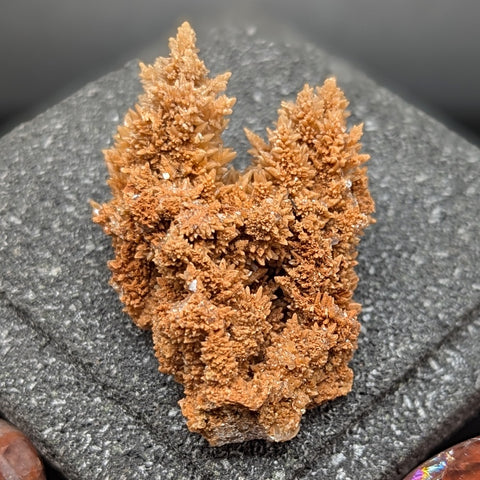 Spiky Red Dogtooth Calcite~CRSRDC03