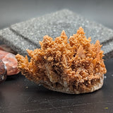 Spiky Red Dogtooth Calcite~CRSRDC06