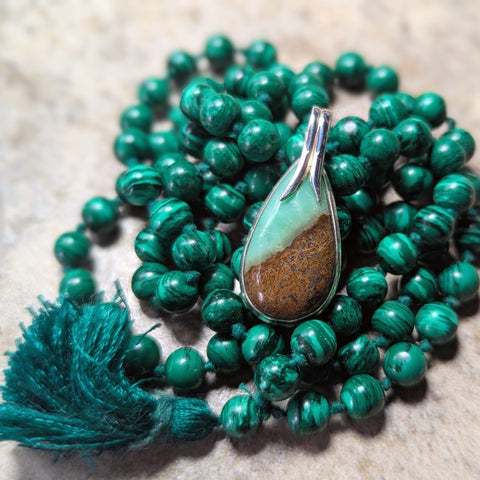 Chrysoprase Pendant~JSSCHRP3