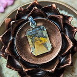 Golden Healer Dendritic Quartz Pendant~JSSGHDQP