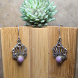 Phosphosiderite (Strengite) Earrings-JSSSTREN