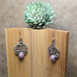 Phosphosiderite (Strengite) Earrings-JSSSTREN