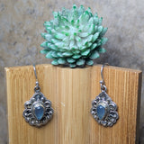 Blue Chalcedony Earrings~JSSBCHL1