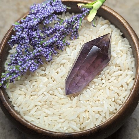 Ametrine "Vogel Style" Crystal~CRVSAMET