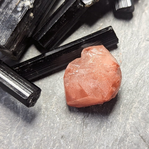 Red Hematoid Quartz Cluster~CRRHQM01