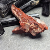 Red Hematoid Quartz Cluster~CRRHQM02