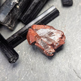 Red Hematoid Quartz Cluster~CRRHQM03