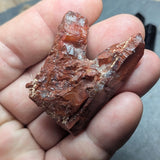 Red Hematoid Quartz Cluster~CRRHQM15