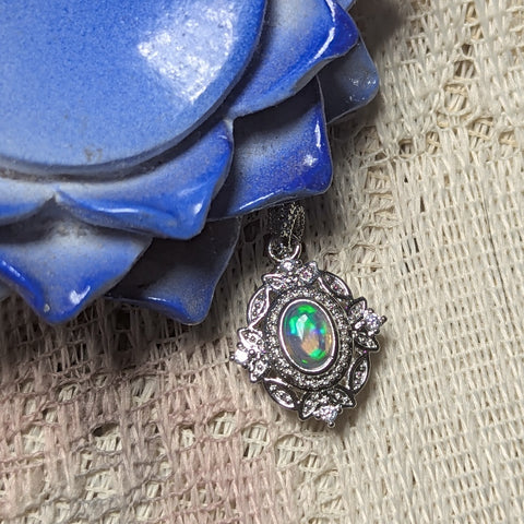 Opal Pendant~JOPALSS2