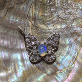 Opal Butterfly Pendant~JOPBFSS3