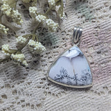 Merlinite Dendritic Opal Pendant~JSSMERLI