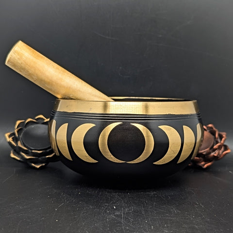 Moon Phases Singing Bowl / Meditation Bowl~SBOWLMPB