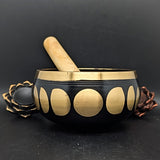 Moon Phases Singing Bowl / Meditation Bowl~SBOWLMPB