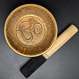 OM Symbol Singing Bowl / Meditation Bowl~SBOWLOMS