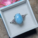 Larimar Ring Size 8~JSTLRNG8