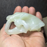 Saber Tooth Tiger Onyx  carving~CRSSTTON