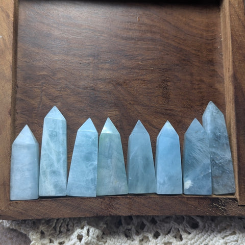 Aquamarine (blue Beryl) Mini Generators~CRAQMG14