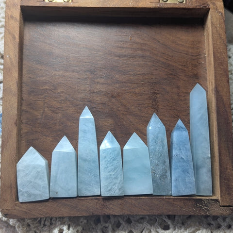 Aquamarine (blue Beryl) Mini Generators~CRAQMG15