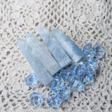 Aquamarine (blue Beryl) Mini Generators~CRAQMG21