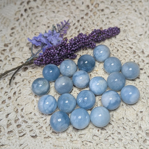 Aquamarine (blue Beryl) Mini Sphere~CRAQMS10