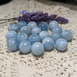 Aquamarine (blue Beryl) Mini Sphere~CRAQMS10