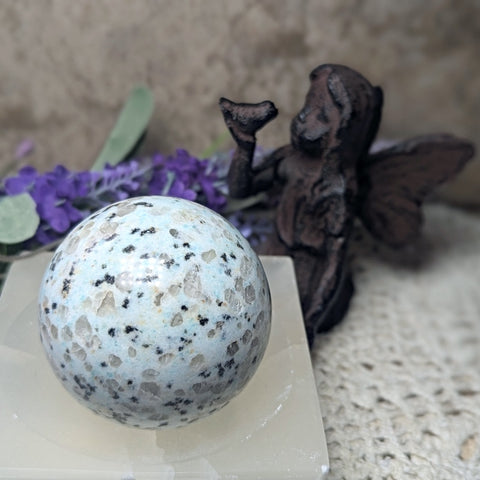 Archangel Gabriel Stone Sphere~CRAGSP06