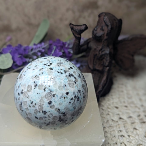 Archangel Gabriel Stone Sphere~CRAGSP08