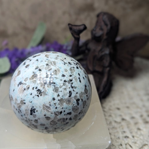 Archangel Gabriel Stone Sphere~CRAGSP13