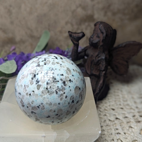 Archangel Gabriel Stone Sphere~CRAGSP14