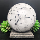 Tourmalinated Quartz Sphere Jumbo~CRTQTZJM