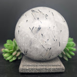 Tourmalinated Quartz Sphere Jumbo~CRTQTZJM
