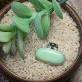 Lemon Chrysoprase Pendant~JSSLCMP1