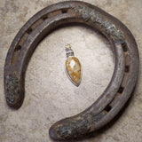 Graveyard Point Plume Agate Pendant~JSSGPPA3