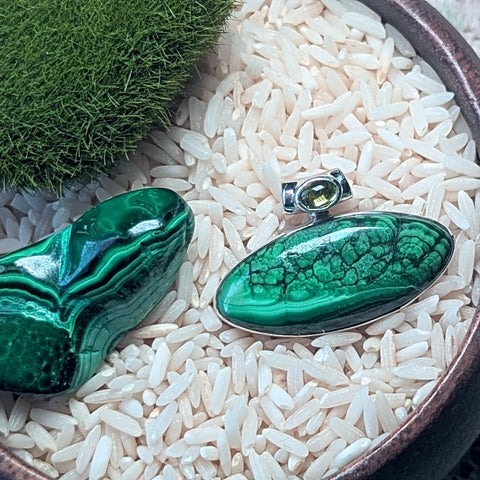 Malachite Pendant~JSSMAL16