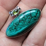 Malachite Pendant~JSSMAL16