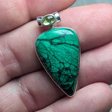 Malachite Pendant~JSSMAL19