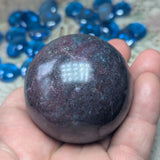 Ruby & Kyanite Sphere~CRRBKYS4