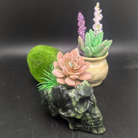 Jade Skull Bowl~CRJADESB