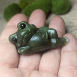 Jade Frog Carving~CRJADEF1