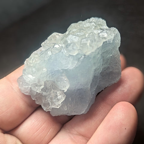 Blue Fluorite & Calcite Specimen~CRBFCS05