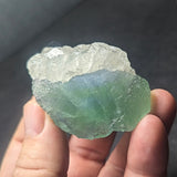 Blue Fluorite & Calcite Specimen~CRBFCS08
