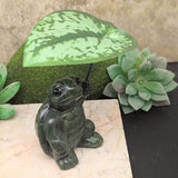 Jade Turtle "Shady" Carving~CRJADET1