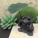 Jade Frog "Shady" Carving~CRJADEF1