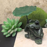 Jade Frog "Shady" Carving~CRJADEF2