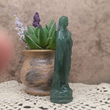 Green Aventurine Mother Mary carving~CRGAMARY